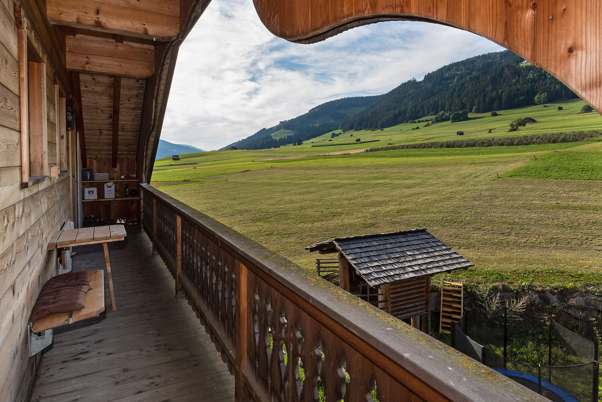 Ferienwohnung Eggerberg - Aussicht - Rainerhof