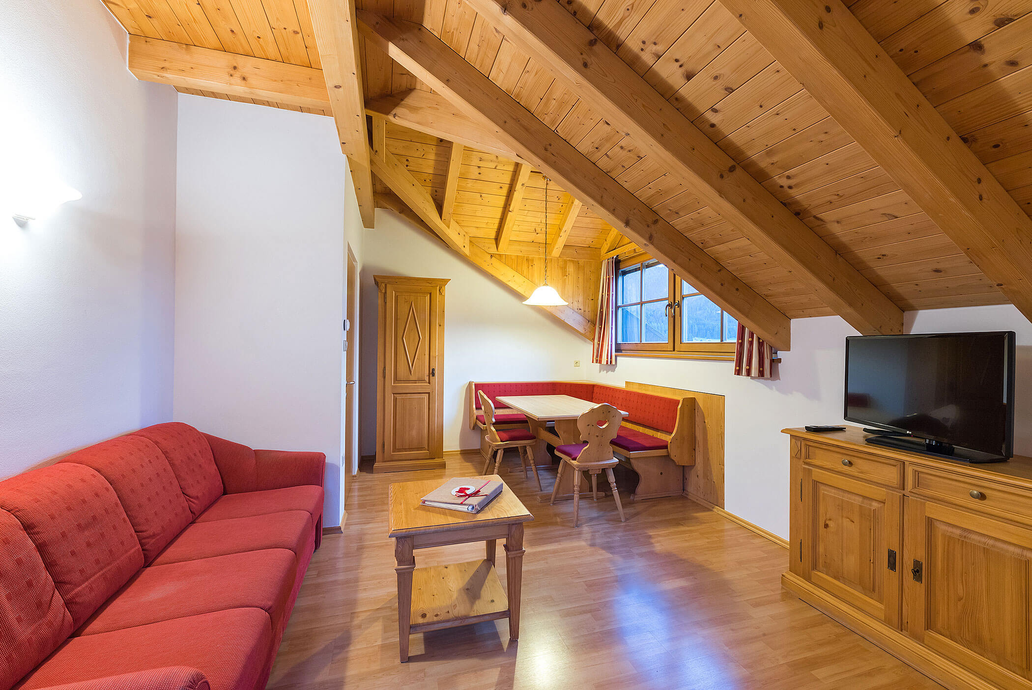 Ferienwohnung Eggerberg - Wohnraum - Rainerhof