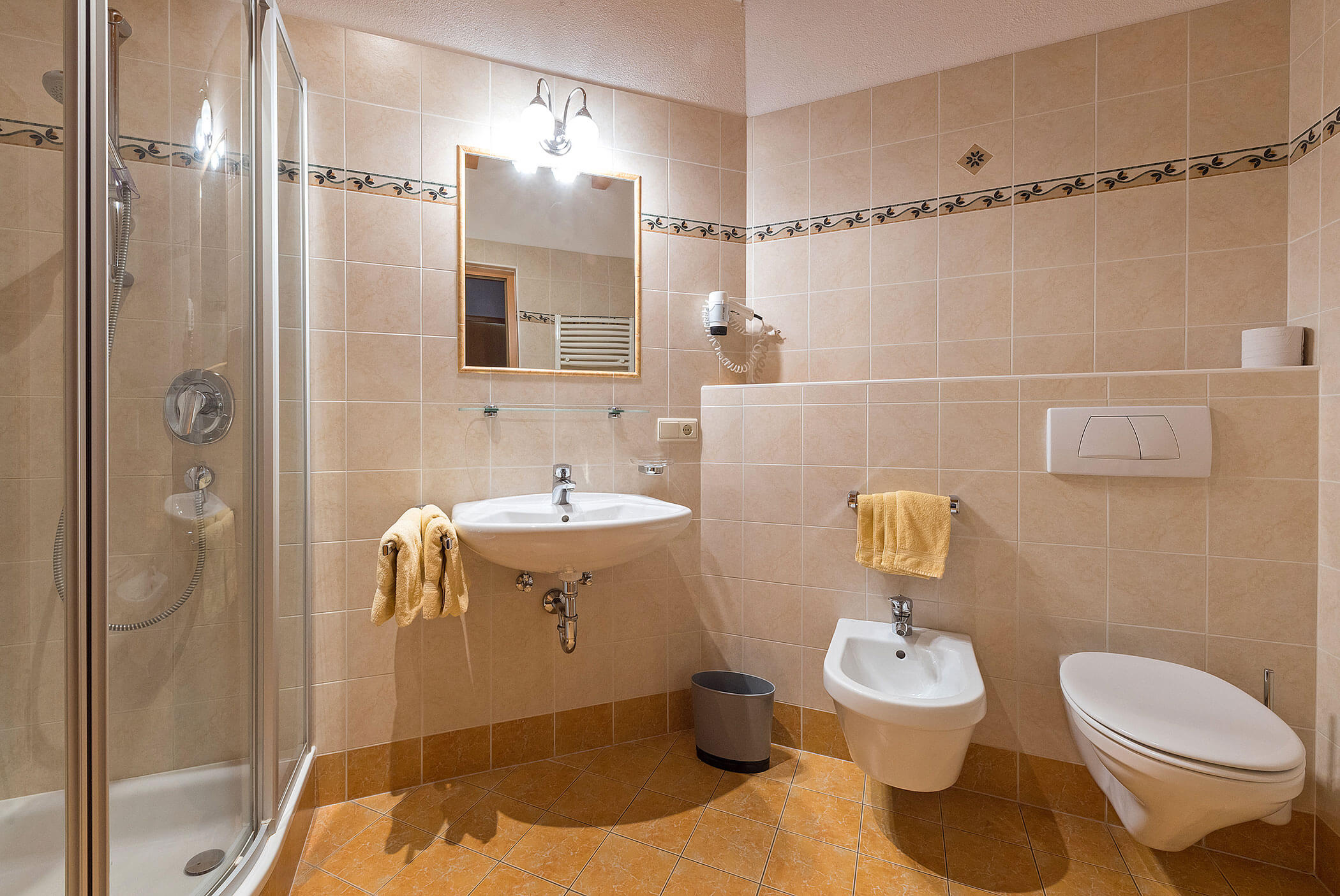 Ferienwohnung Milch & Honig - Bad - Rainerhof