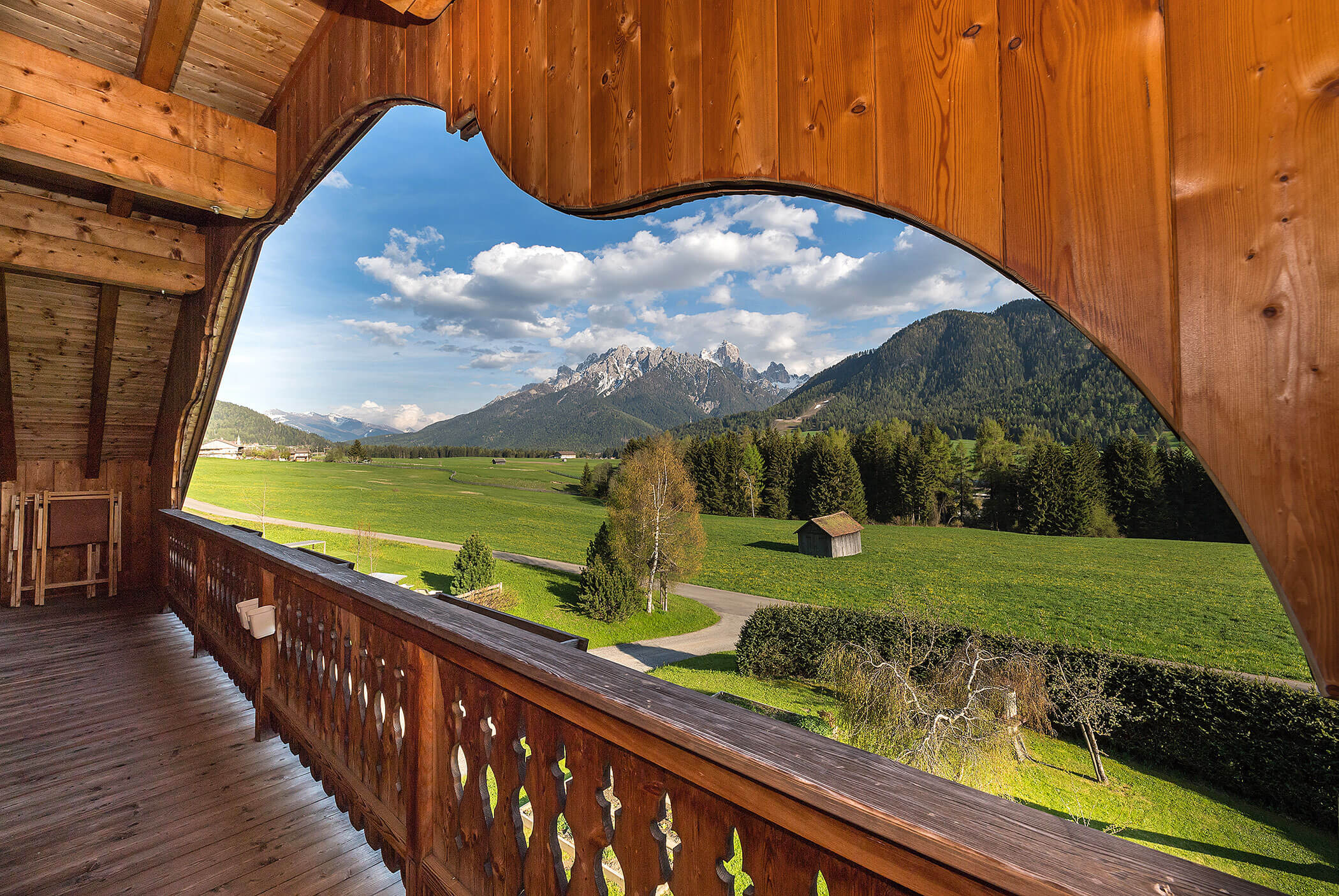 Ferienwohnung Milch & Honig - Balkon - Rainerhof