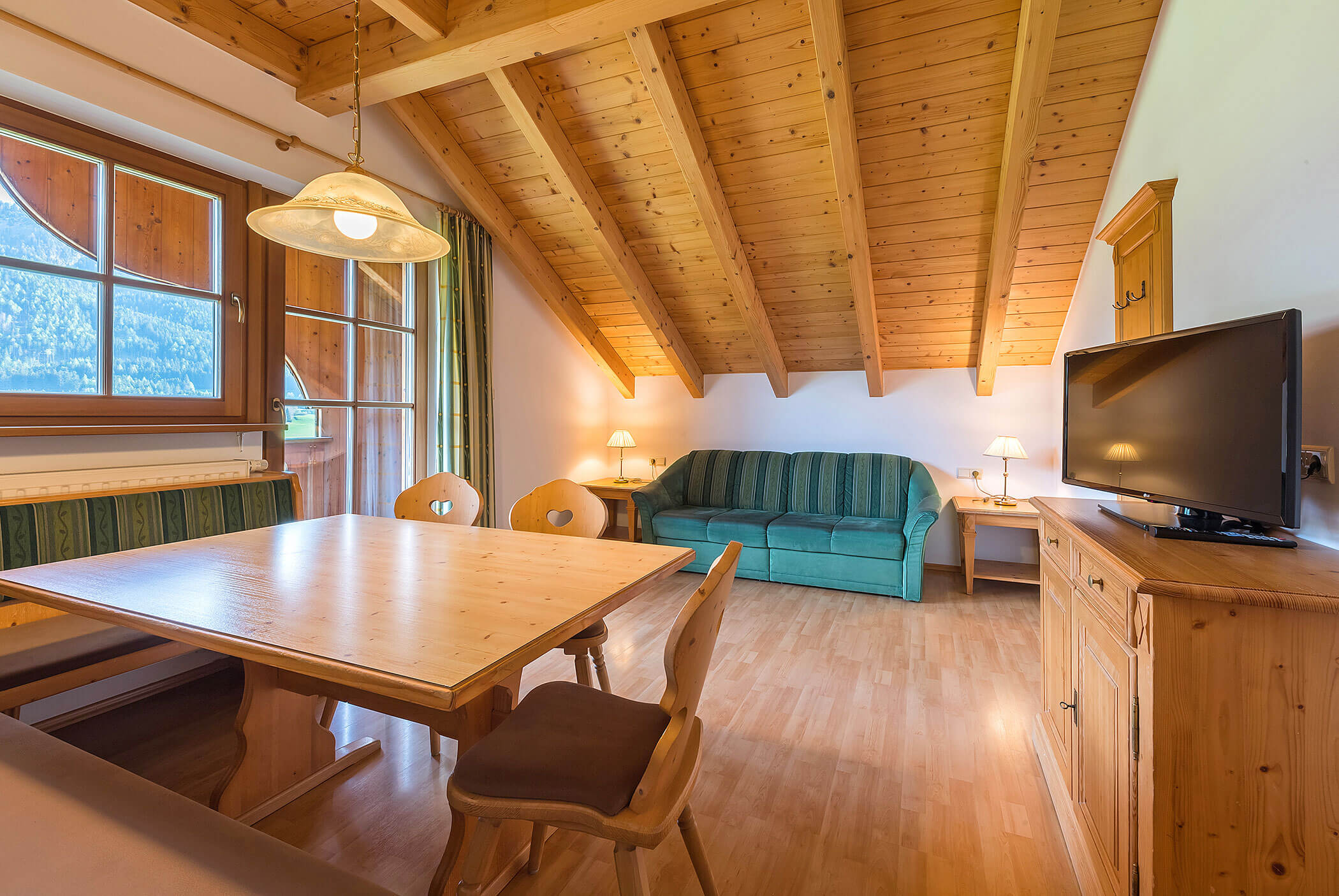 Ferienwohnung Milch & Honig - Wohnraum - Rainerhof