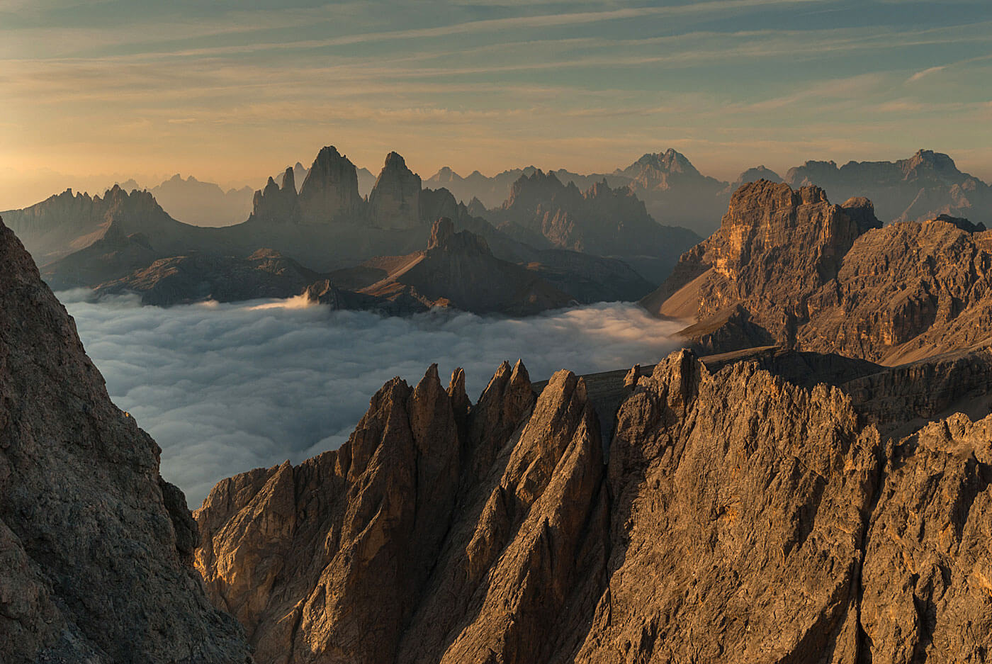 Vista sulle Dolomiti